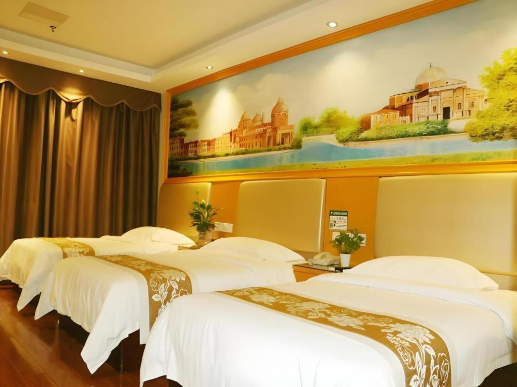 Greentree Inn Guangzhou Panyu Chimelong Paradise Business Hotel Eksteriør bilde